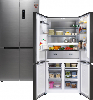 Фото - mini №1: Холодильник side by side Weissgauff WCD 586 NFX