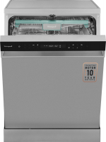 Фото №1: Посудомоечная машина с авто-открыванием и инвертором Weissgauff DW 6138 Inverter Touch Inox