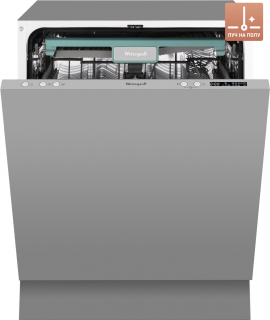 Фото - mini №1: Встраиваемая посудомоечная машина с лучом на полу, авто-открыванием и инвертором Weissgauff BDW 6073 D