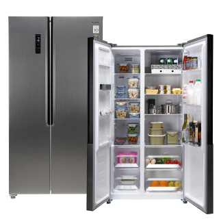 Фото - mini №1: Холодильник side by side Weissgauff WSBS 500 NFX Inverter