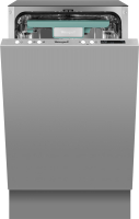 Фото №1: Встраиваемая посудомоечная машина с лучом на полу, авто-открыванием и инвертором Weissgauff BDW 4573 D