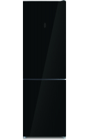 Фото №1: Двухкамерный  холодильник Weissgauff WRK 1850 D Full NoFrost Black Glass
