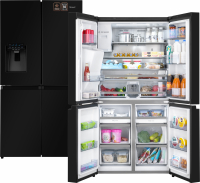 Фото №1: Уцененный холодильник Side by Side Weissgauff WCD 687 NFBX NoFrost Inverter (34561)