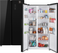 Фото №1: Уцененный холодильник Side by Side Weissgauff WSBS 500 NFB Inverter (37848)